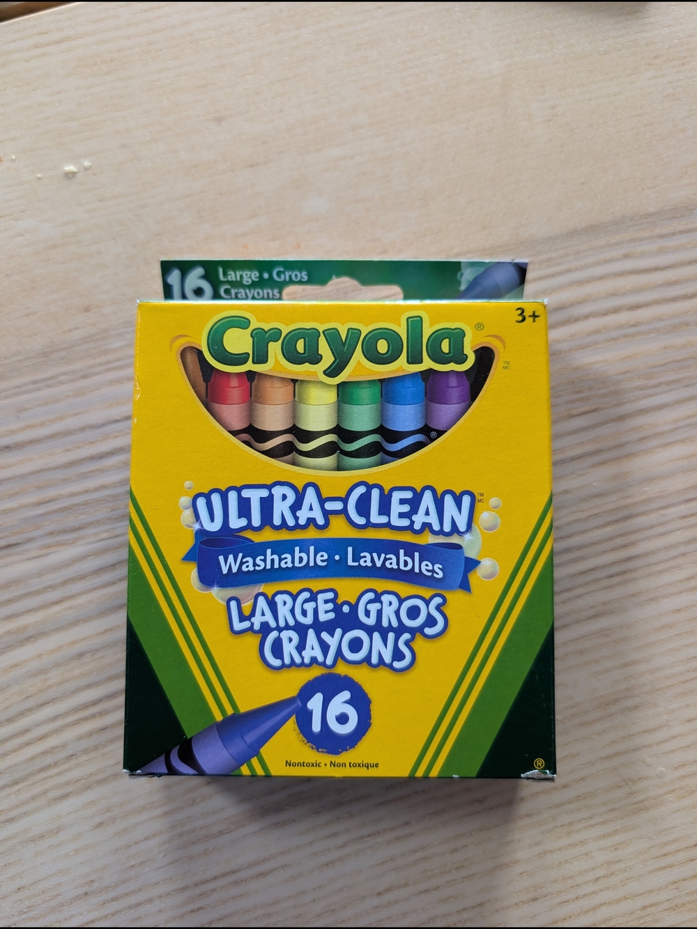 Crayola Ultra-Clean Large Crayons - Assorted Colors